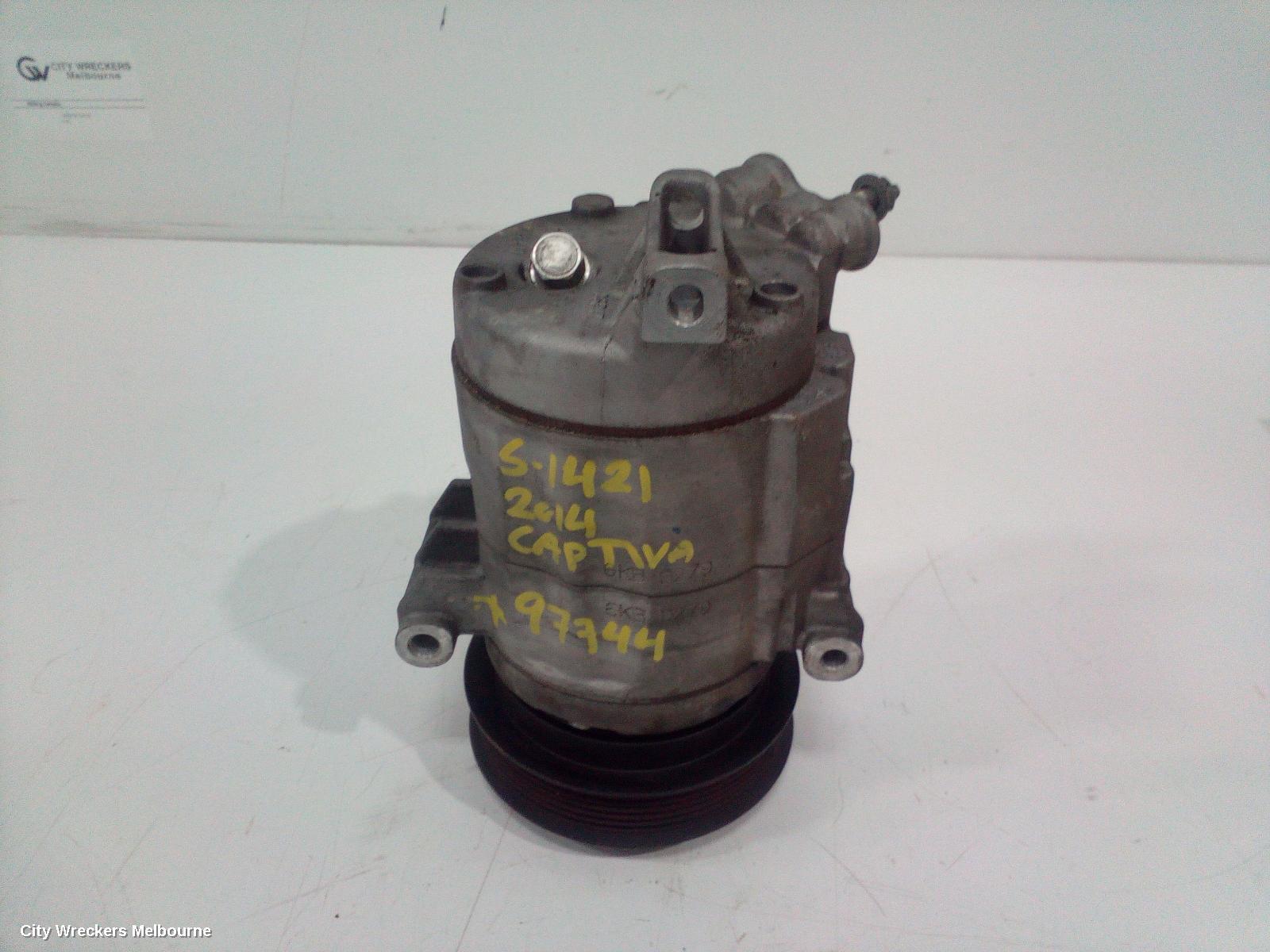 HOLDEN CAPTIVA 2017 A/C Compressor