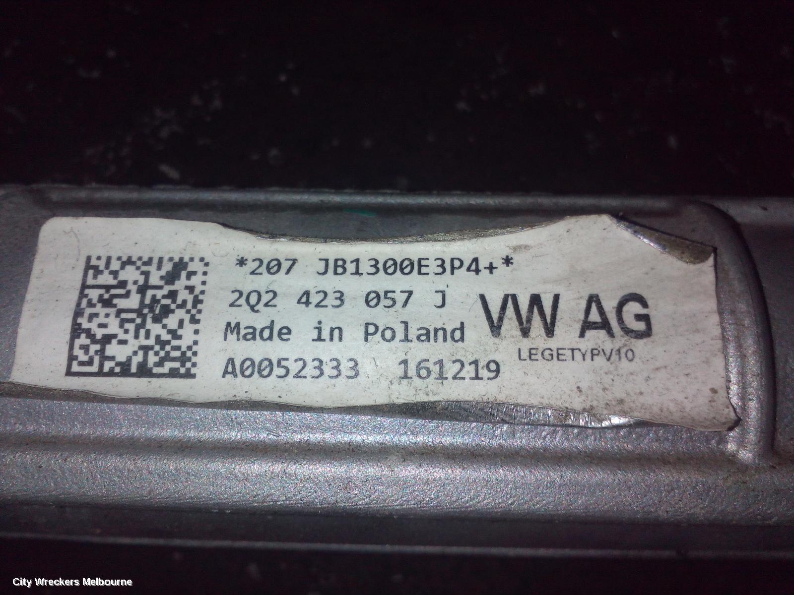 VOLKSWAGEN T-CROSS 2020 Steering Box/Rack