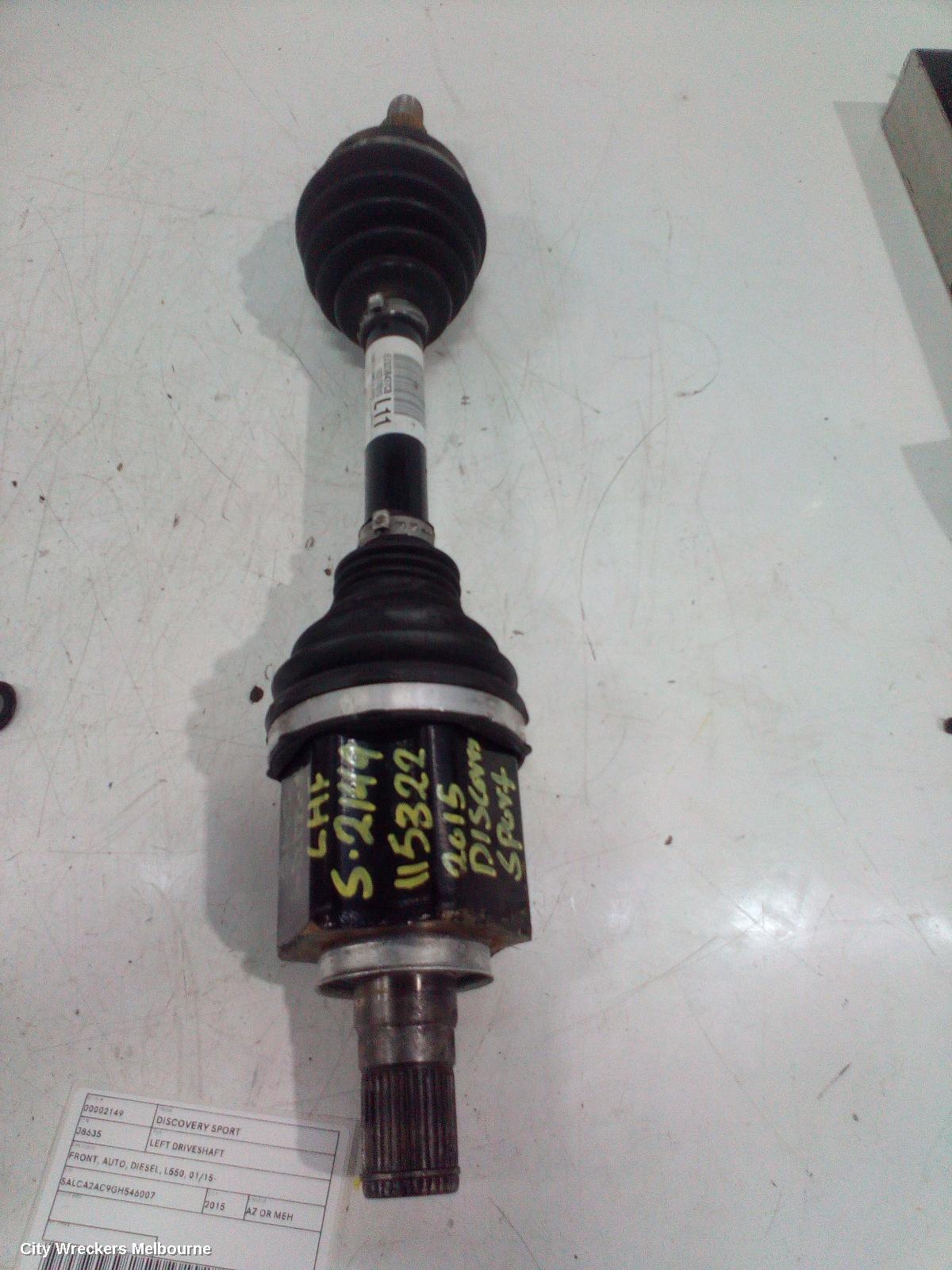 LAND ROVER DISCOVERY SPORT 2015 Left Driveshaft