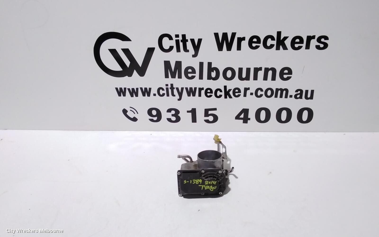 TOYOTA TARAGO 2014 Throttle Body