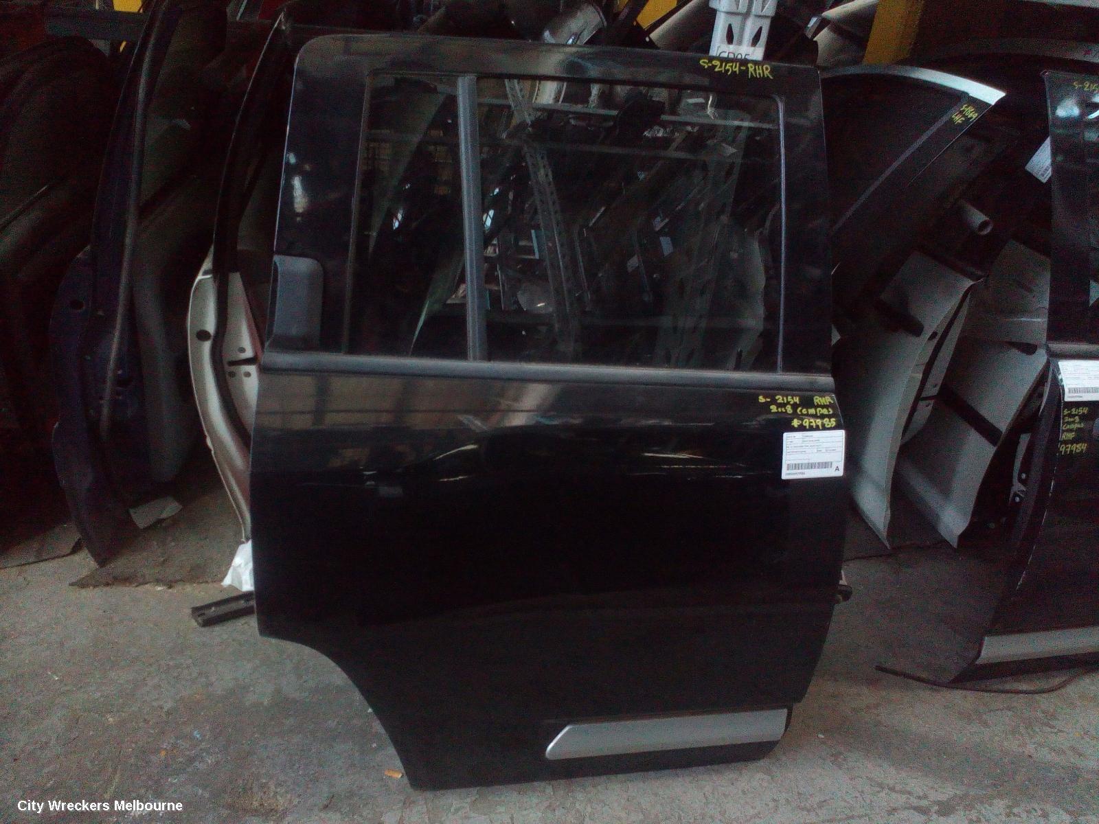 JEEP COMPASS 2008 RIGHT_REAR_DOOR_SLIDING