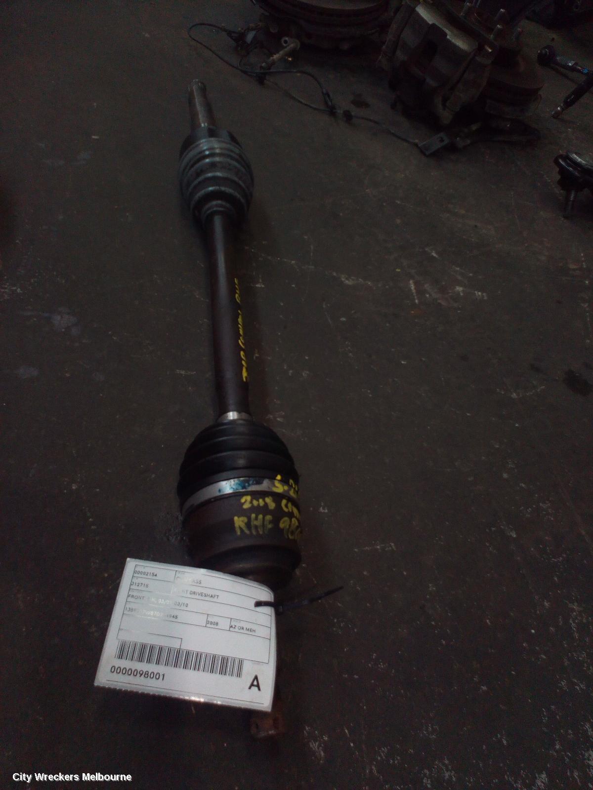 JEEP COMPASS 2008 Right Driveshaft