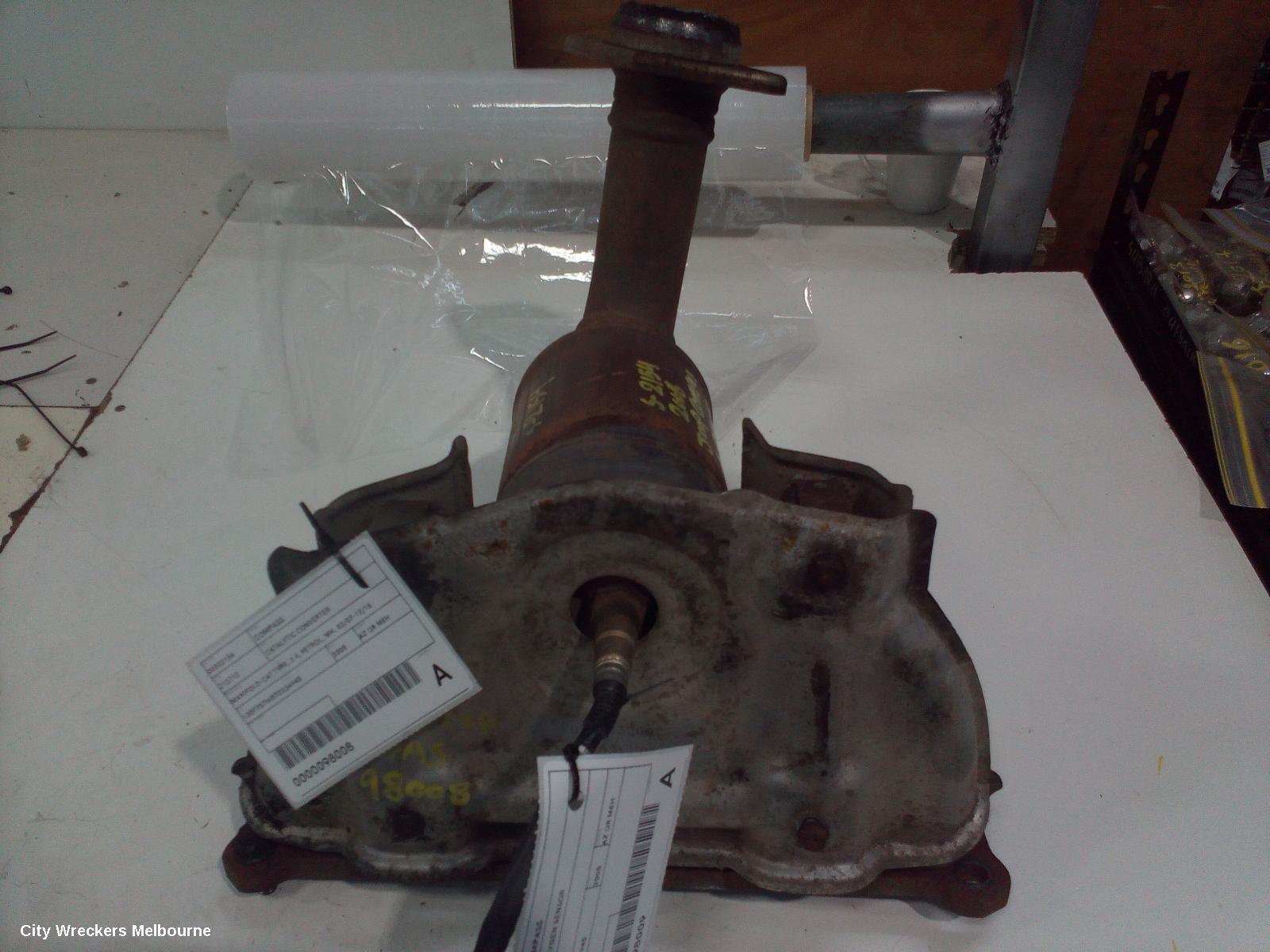 JEEP COMPASS 2008 Catalytic Converter
