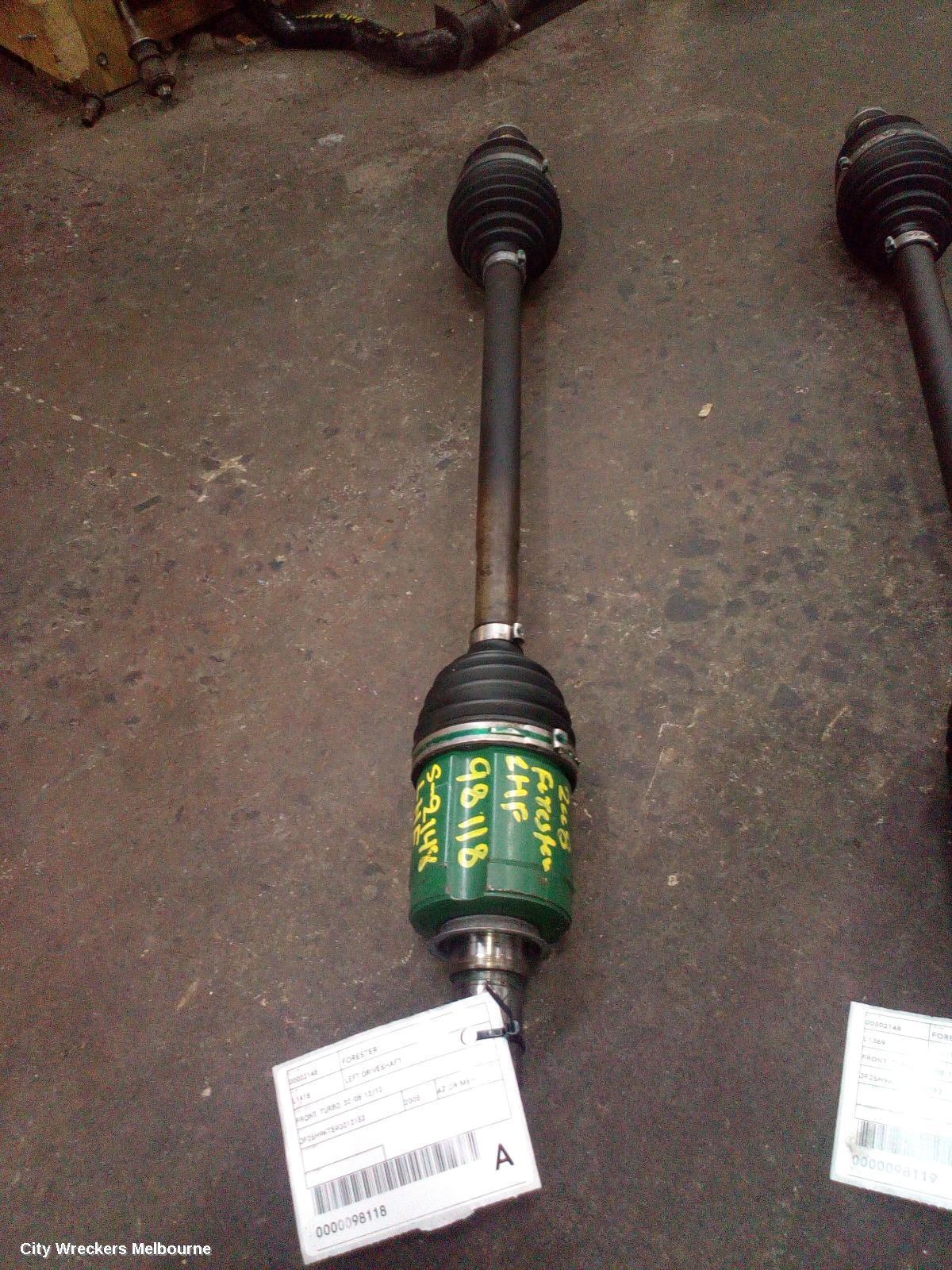 SUBARU FORESTER 2008 Left Driveshaft