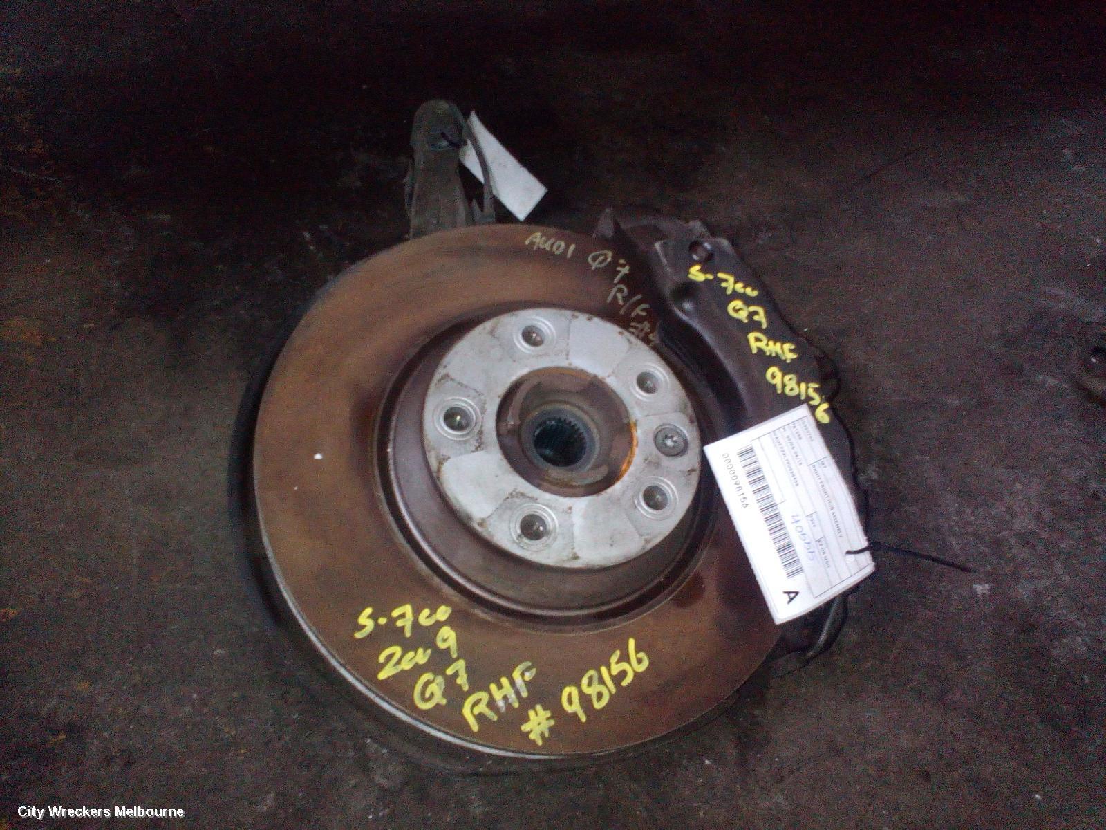 AUDI Q7 2009 Right Front Hub Assembly