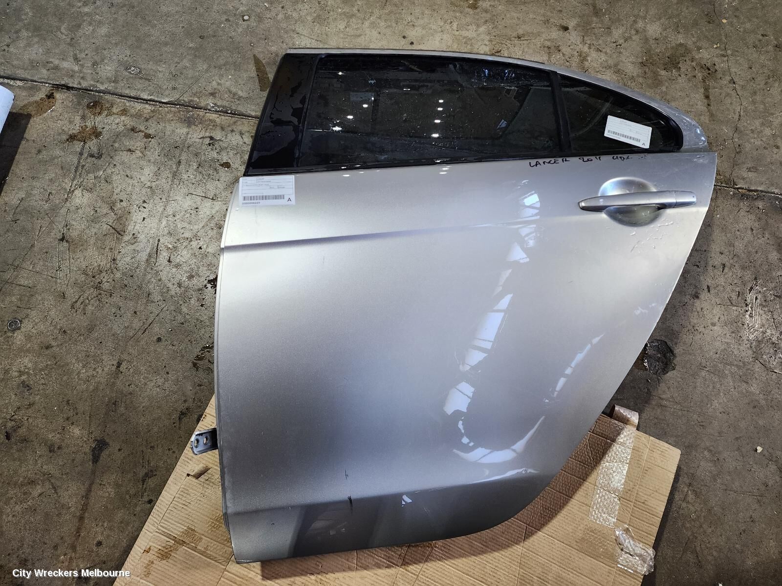 MITSUBISHI LANCER 2010 Left Rear Door/Sliding