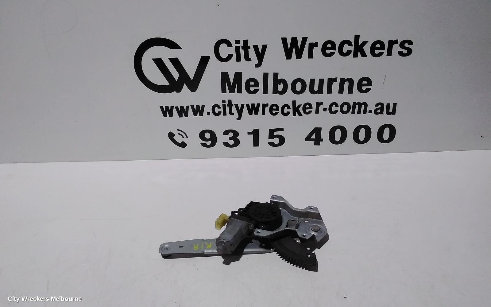 HYUNDAI GETZ 2010 Right Rear Wnd Reg/Motor
