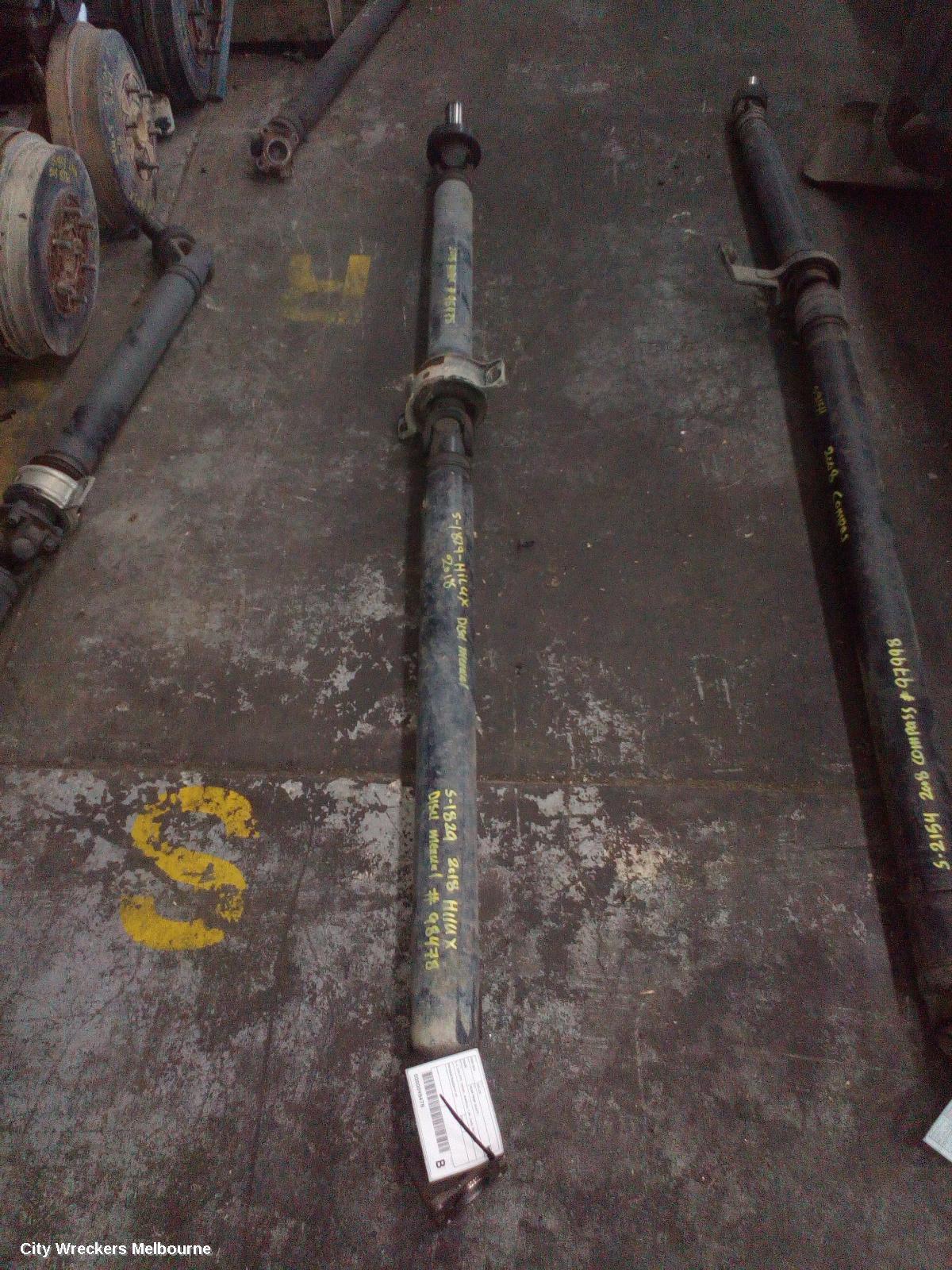 TOYOTA HILUX 2018 Rear Drive Shaft