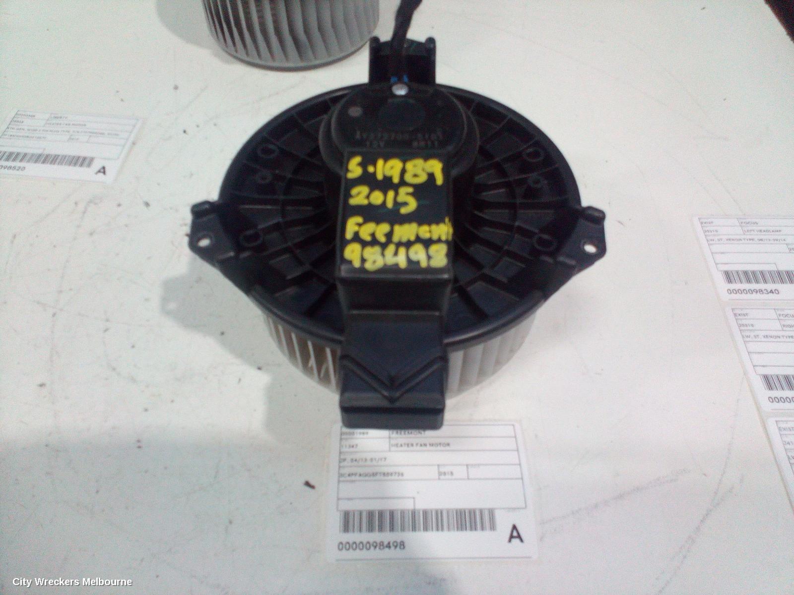 FIAT FREEMONT 2015 Heater Fan Motor