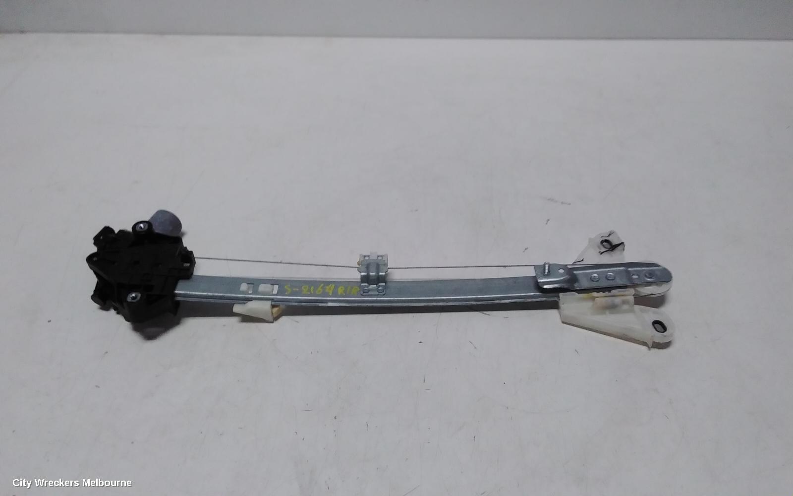 HONDA HRV 2022 Right Rear Wnd Reg/Motor