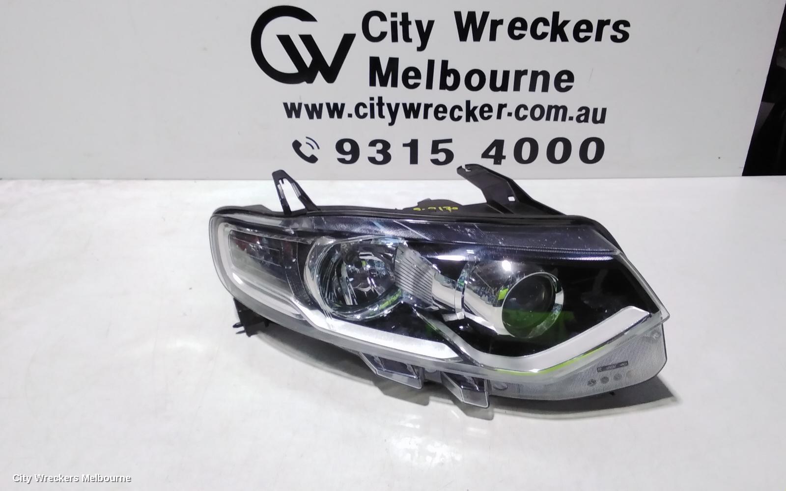 FORD TERRITORY 2011 Right Headlamp