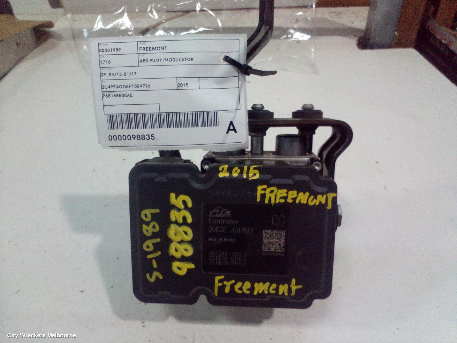 FIAT FREEMONT 2015 Abs Pump/Modulator