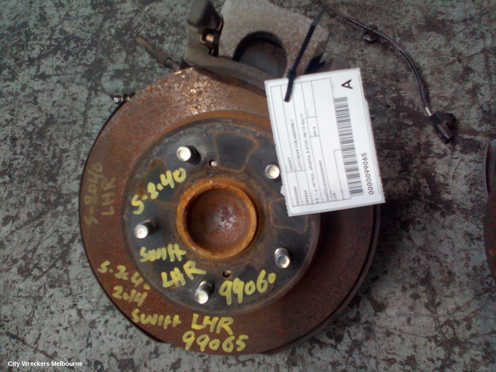 SUZUKI SWIFT 2014 Left Rear Hub Assembly