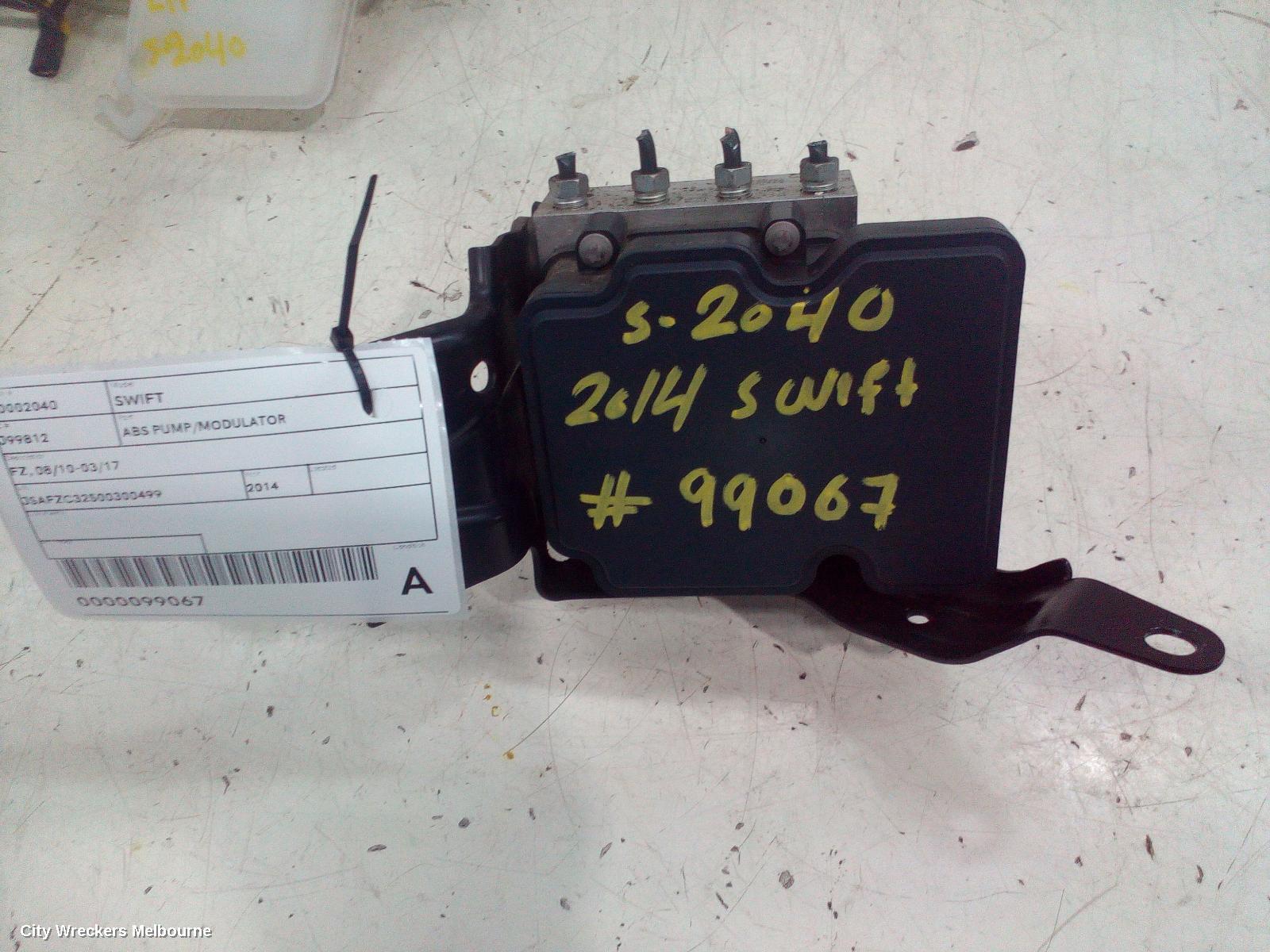 SUZUKI SWIFT 2014 Abs Pump/Modulator