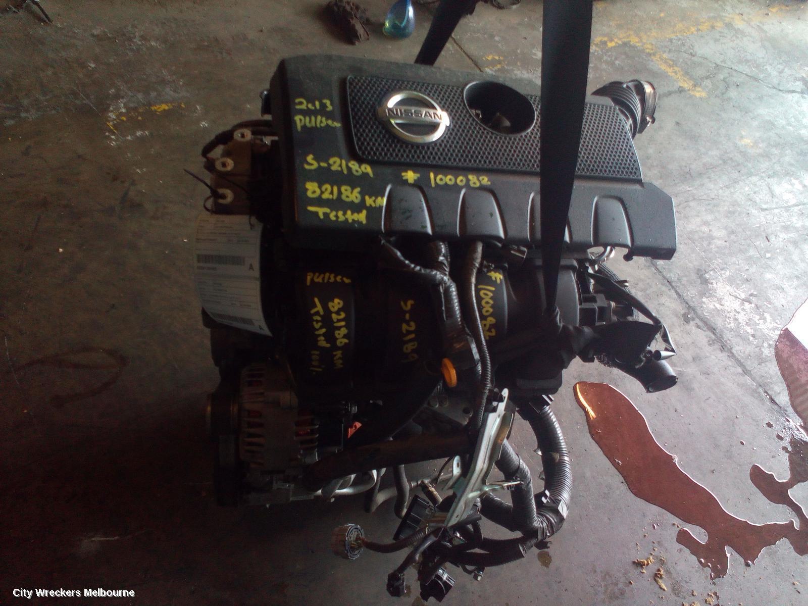NISSAN PULSAR 2013 Engine