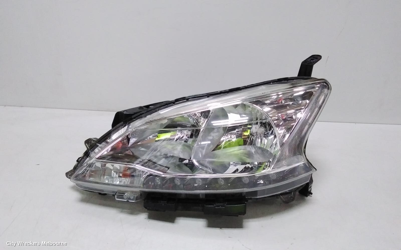 NISSAN PULSAR 2013 Left Headlamp