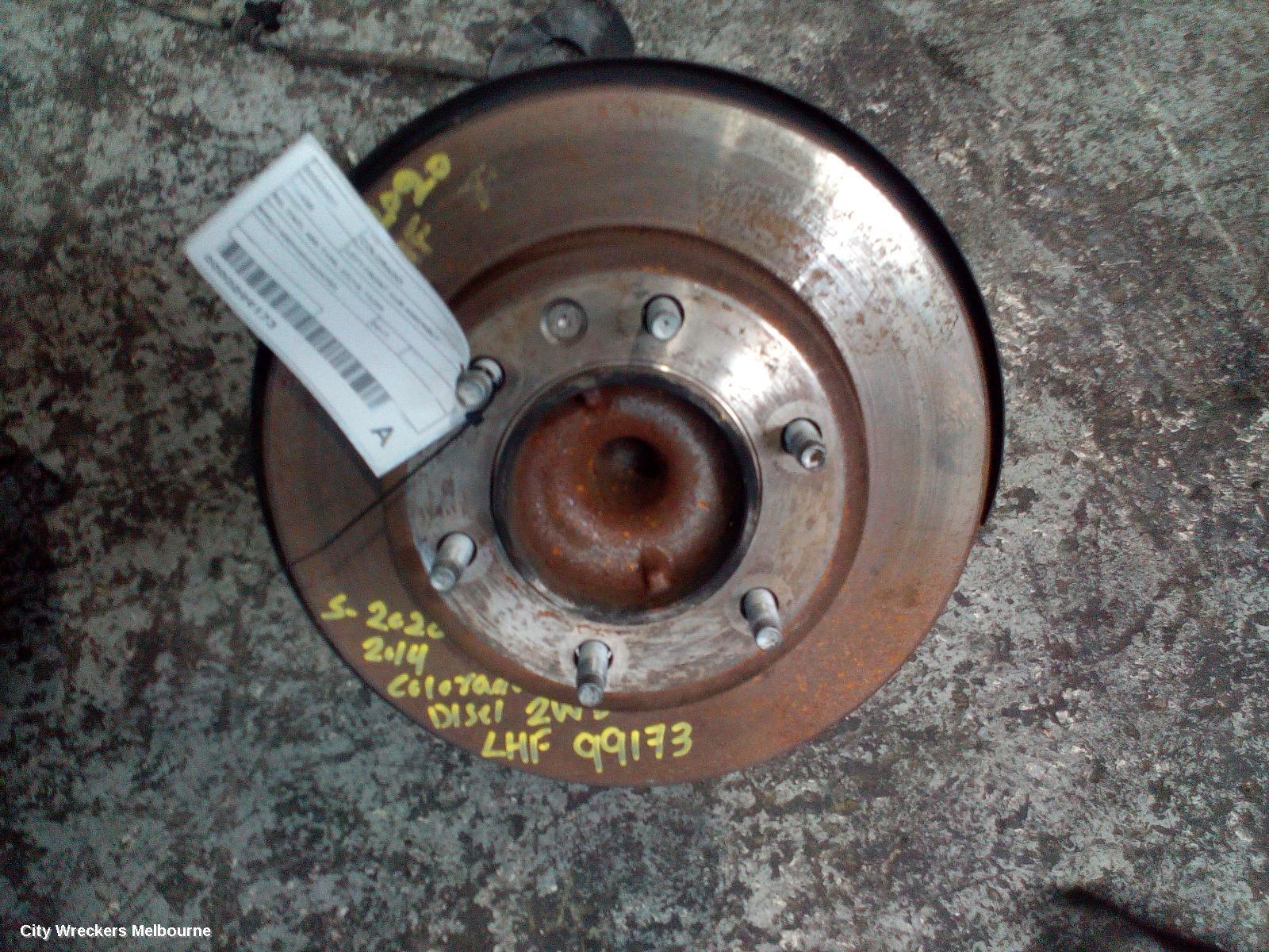 HOLDEN COLORADO 2017 Left Front Hub Assembly