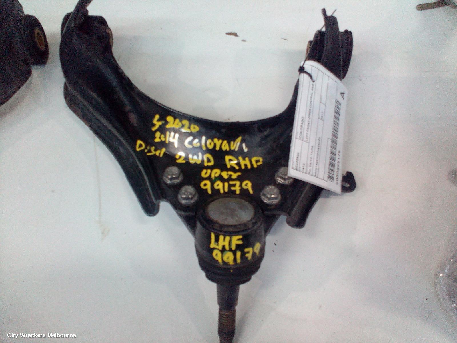 HOLDEN COLORADO 2017 Left Front Upper Control Arm