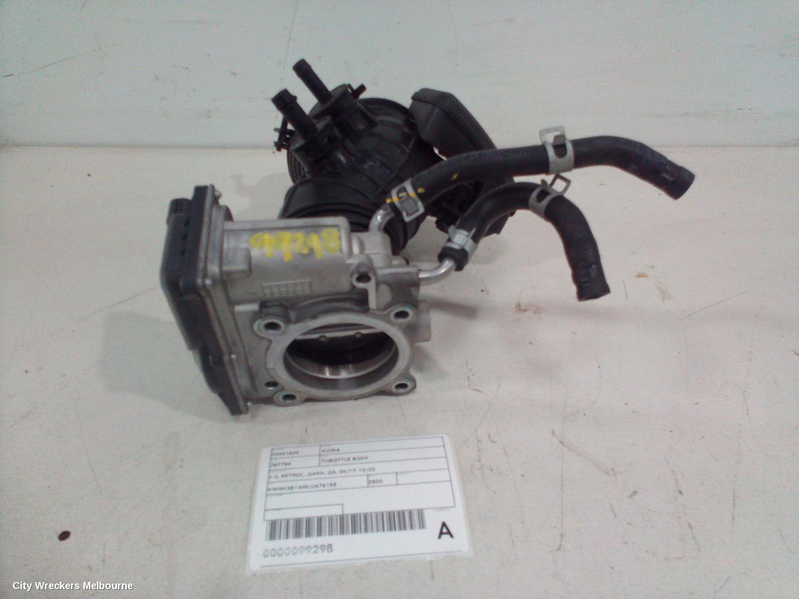 HYUNDAI KONA 2020 Throttle Body