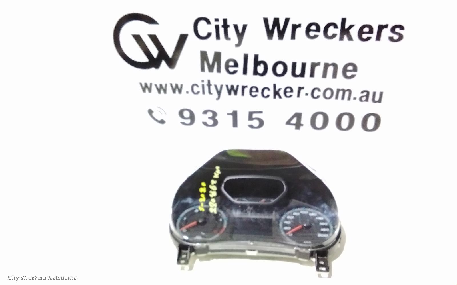 HOLDEN COLORADO 2017 Instrument Cluster