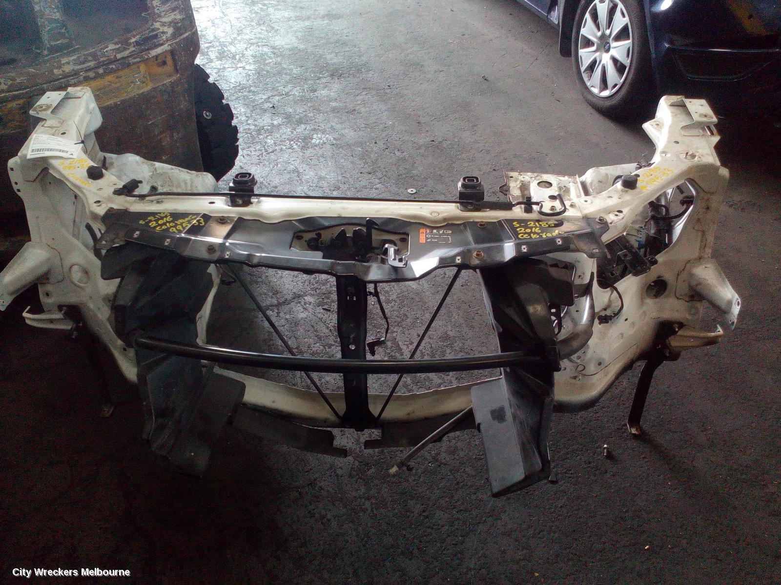 HOLDEN COLORADO 2016 Radiator Support