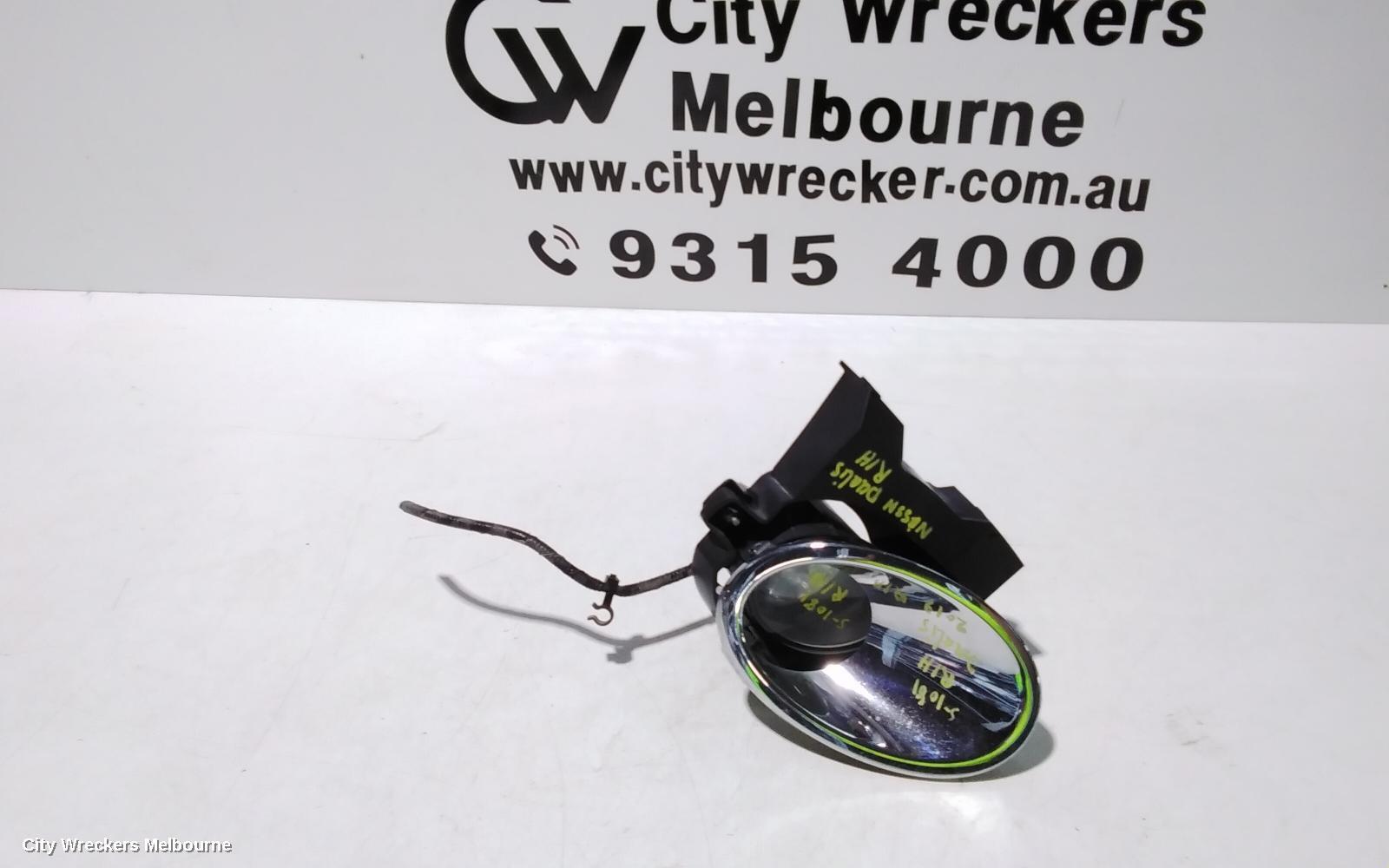 NISSAN DUALIS 2011 Right Indicator/Fog/Side
