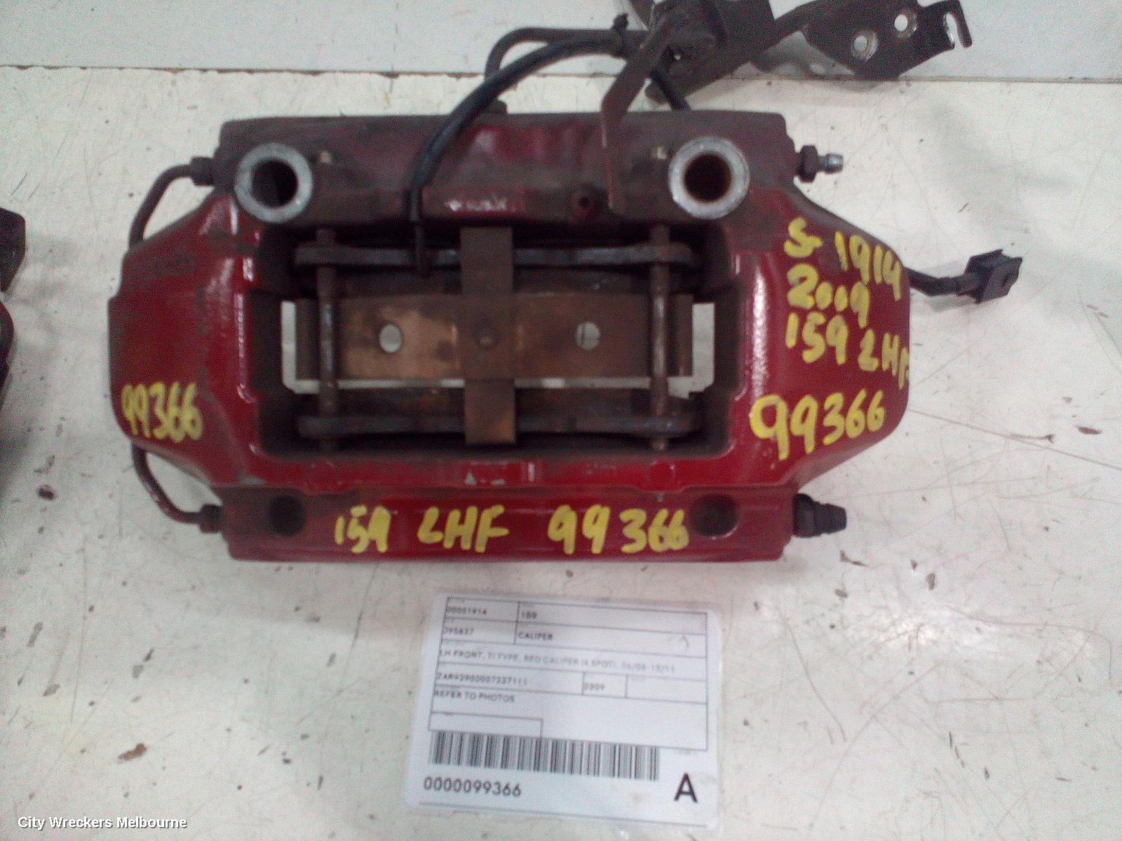 ALFA ROMEO 159 2009 Caliper