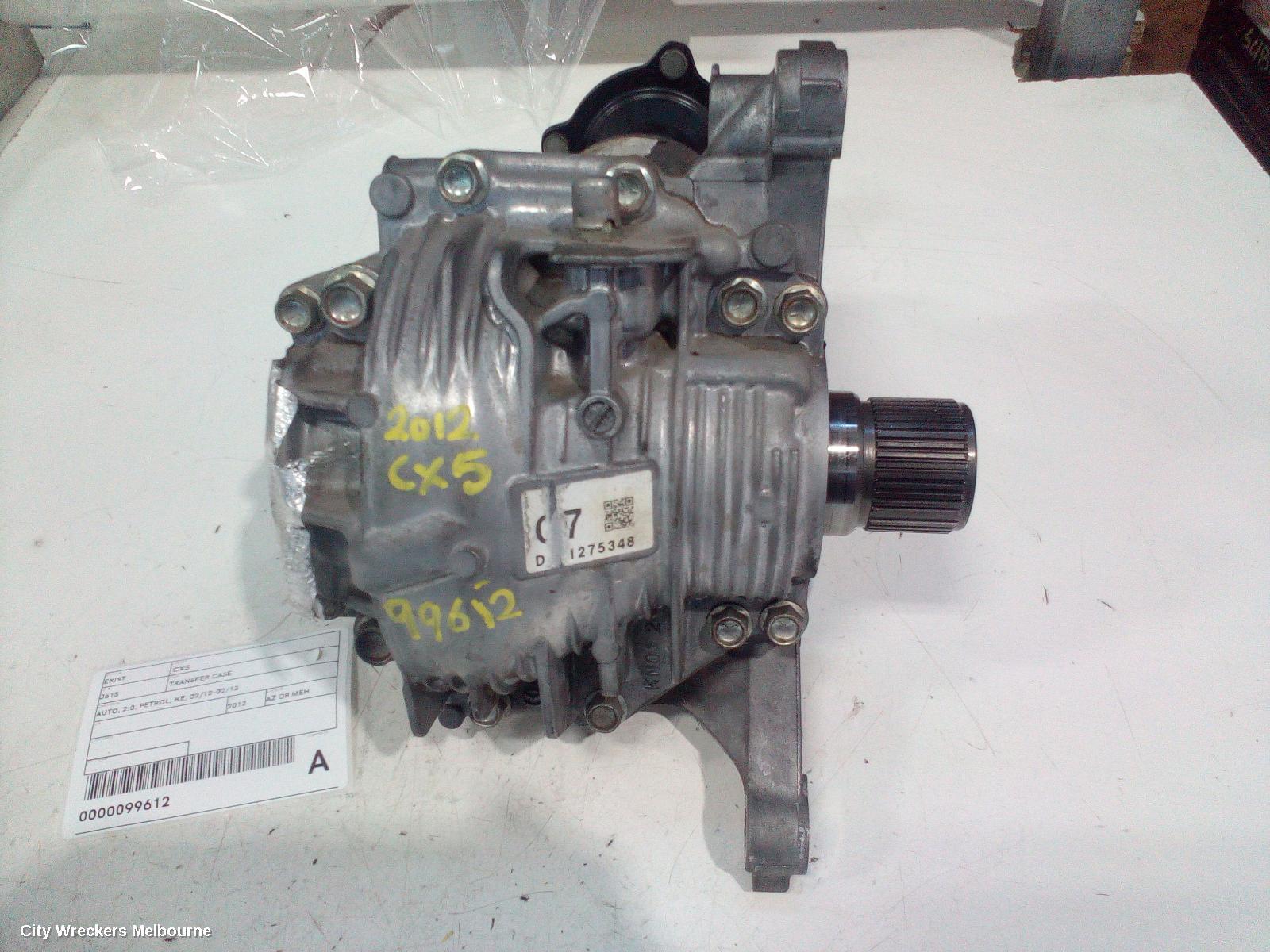 MAZDA CX5 2012 Transfer Case