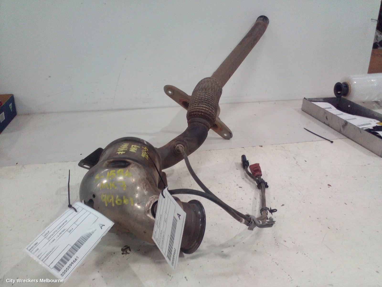 VOLKSWAGEN GOLF 2014 Catalytic Converter