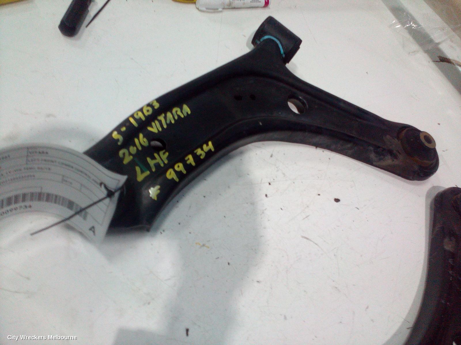 SUZUKI VITARA 2016 Left Front Lower Control Arm