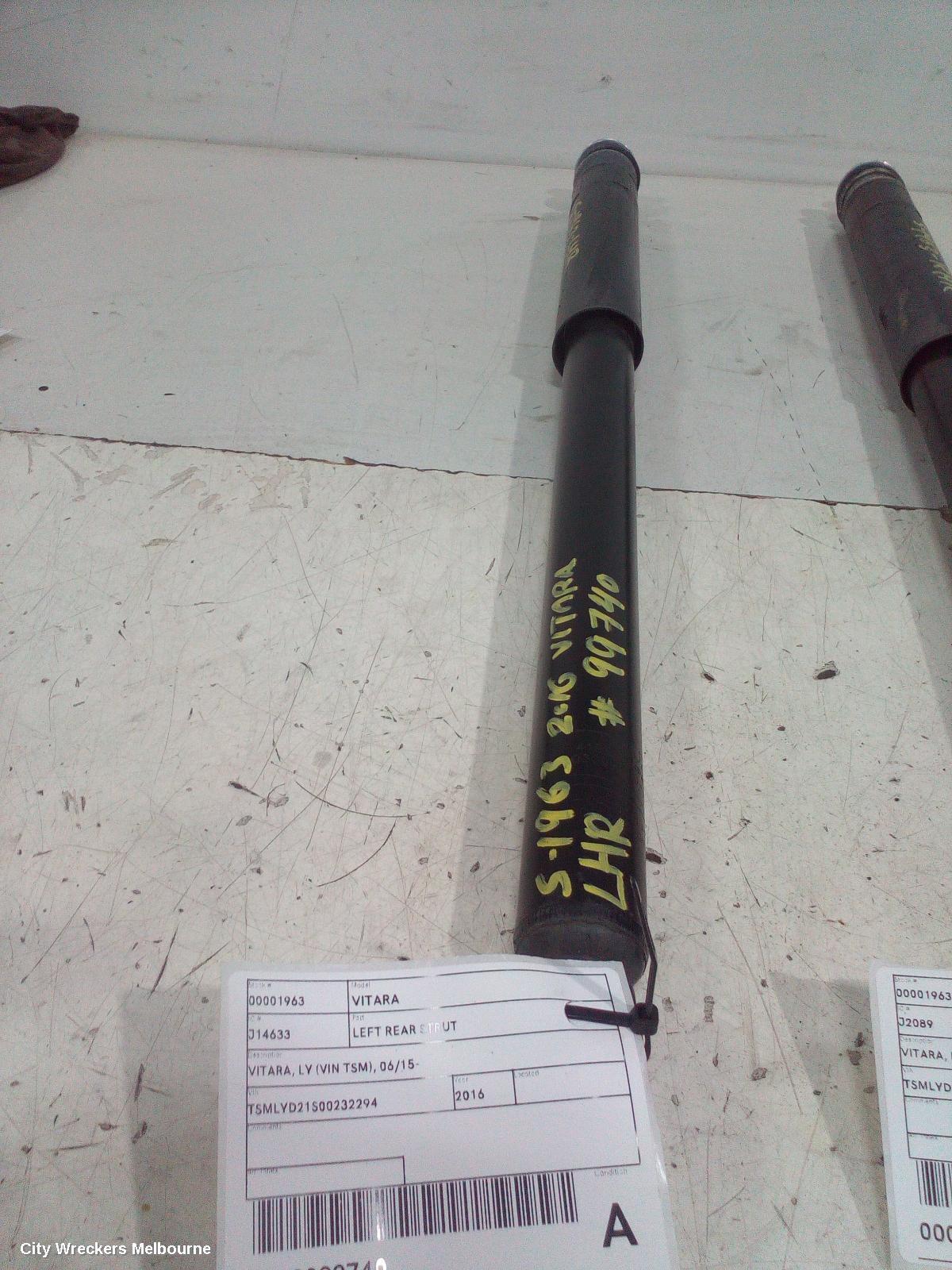 SUZUKI VITARA 2016 Left Rear Strut