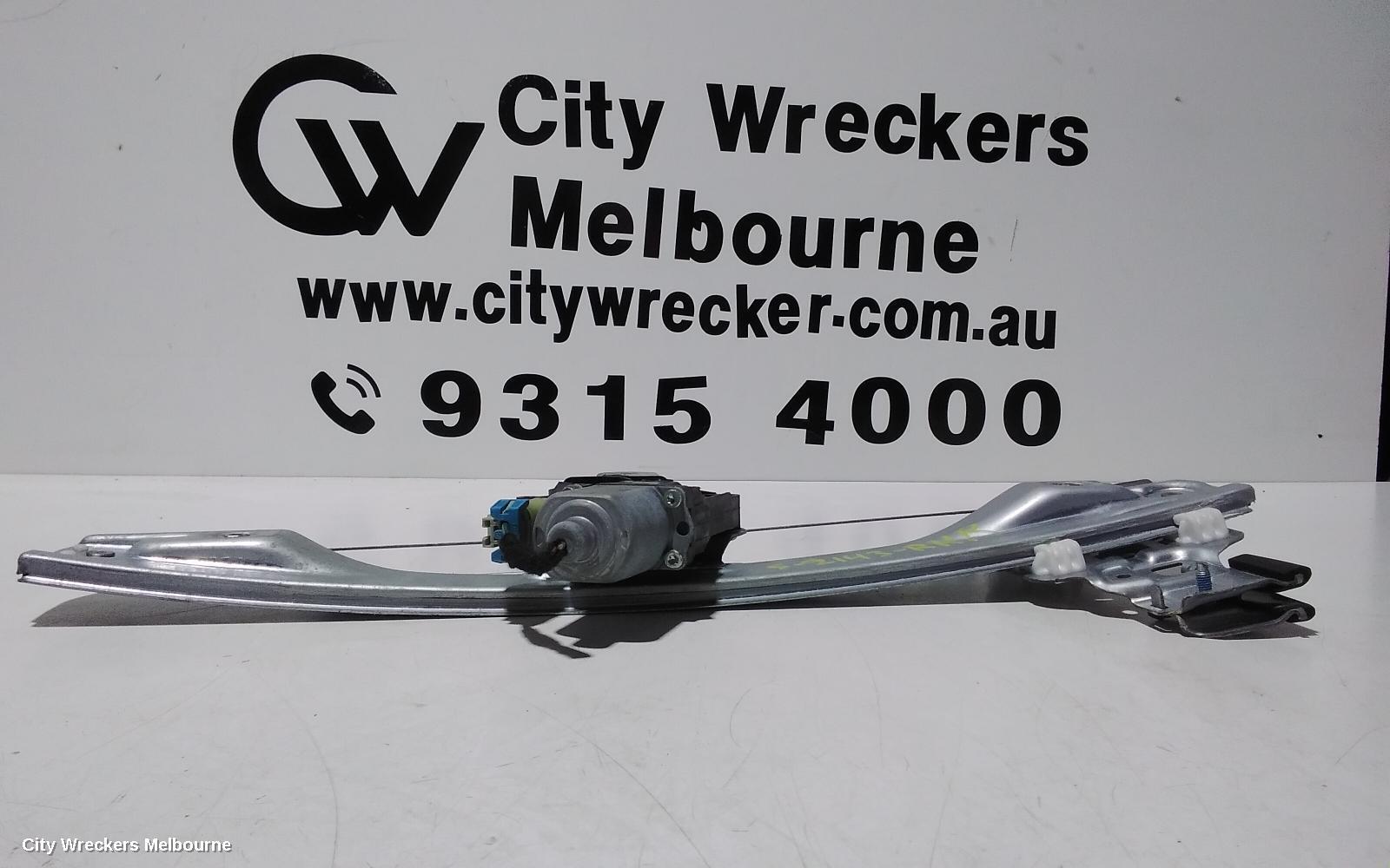 HOLDEN CRUZE 2011 Right Rear Wnd Reg/Motor