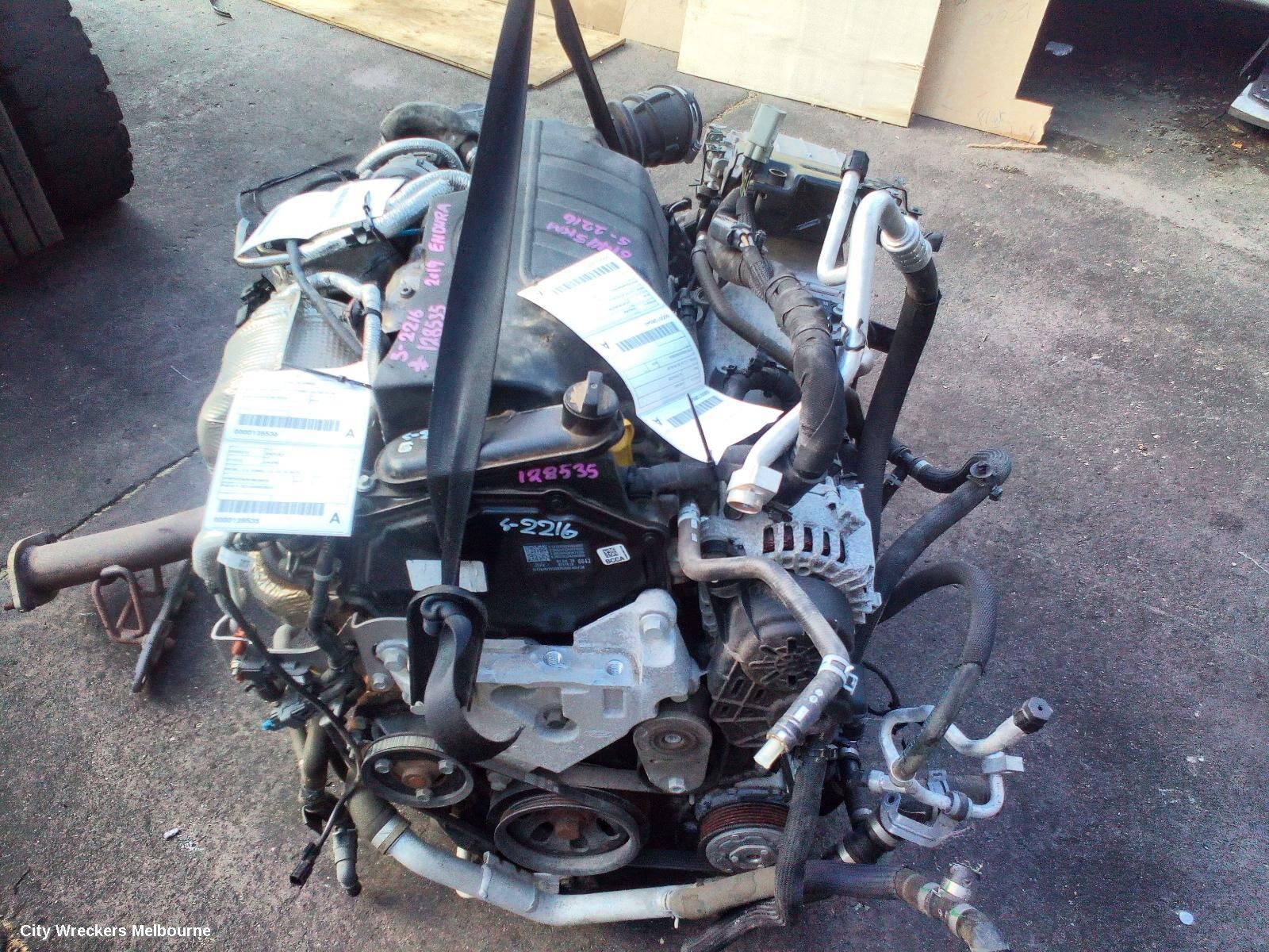 FORD ENDURA 2019 Engine