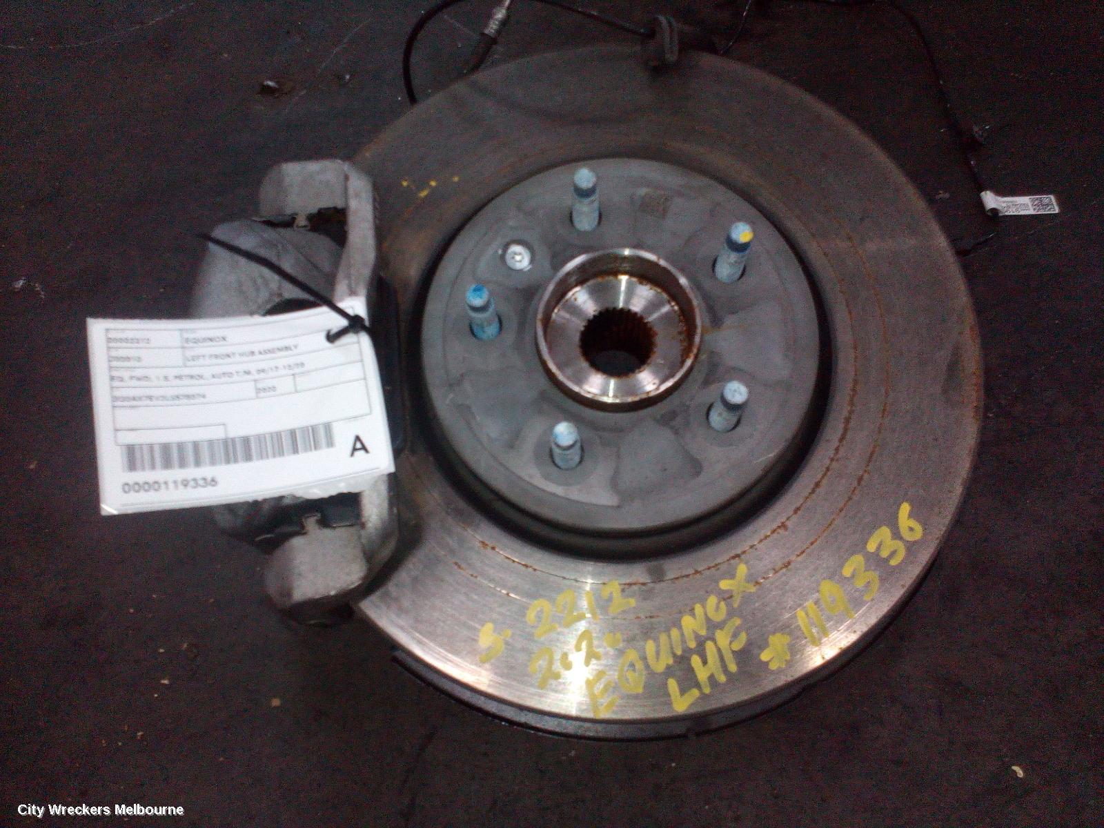HOLDEN EQUINOX 2020 Left Front Hub Assembly