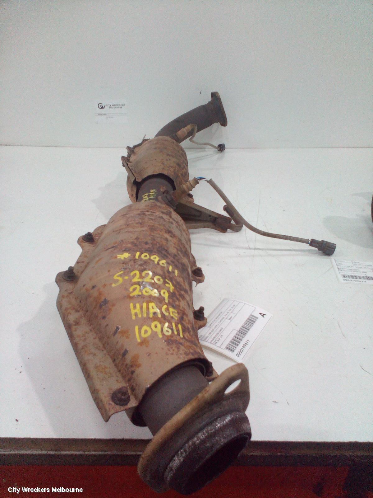 TOYOTA HIACE 2009 Catalytic Converter