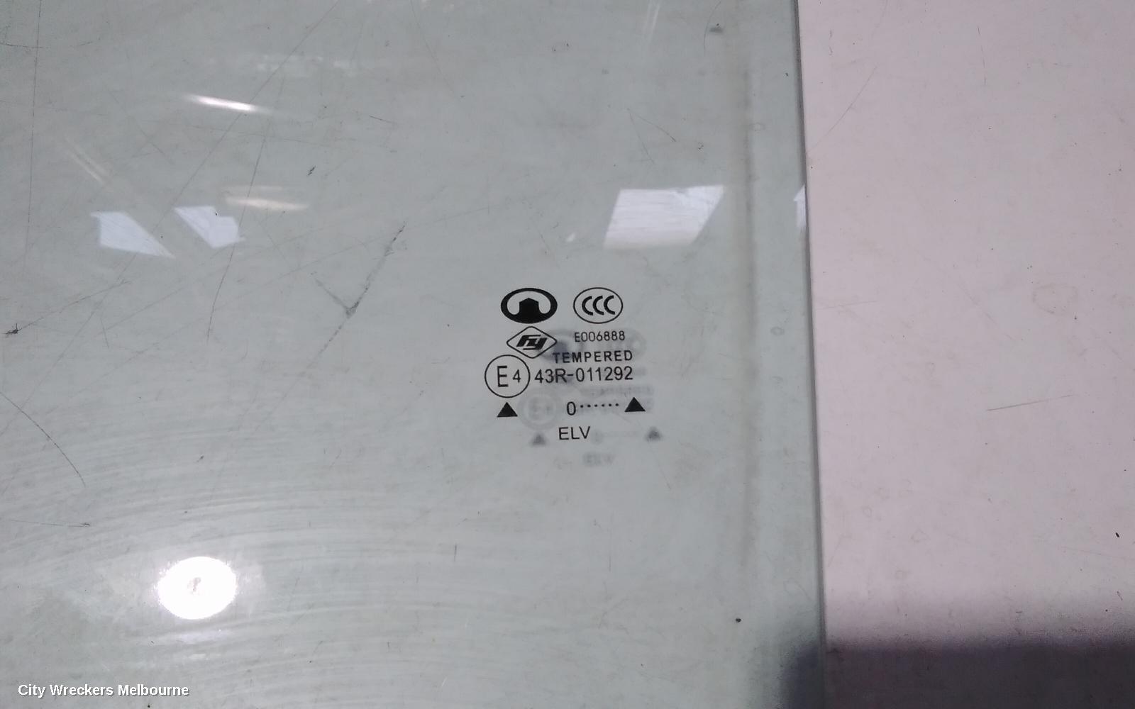 GREAT WALL STEED 2020 Left Front Door Window