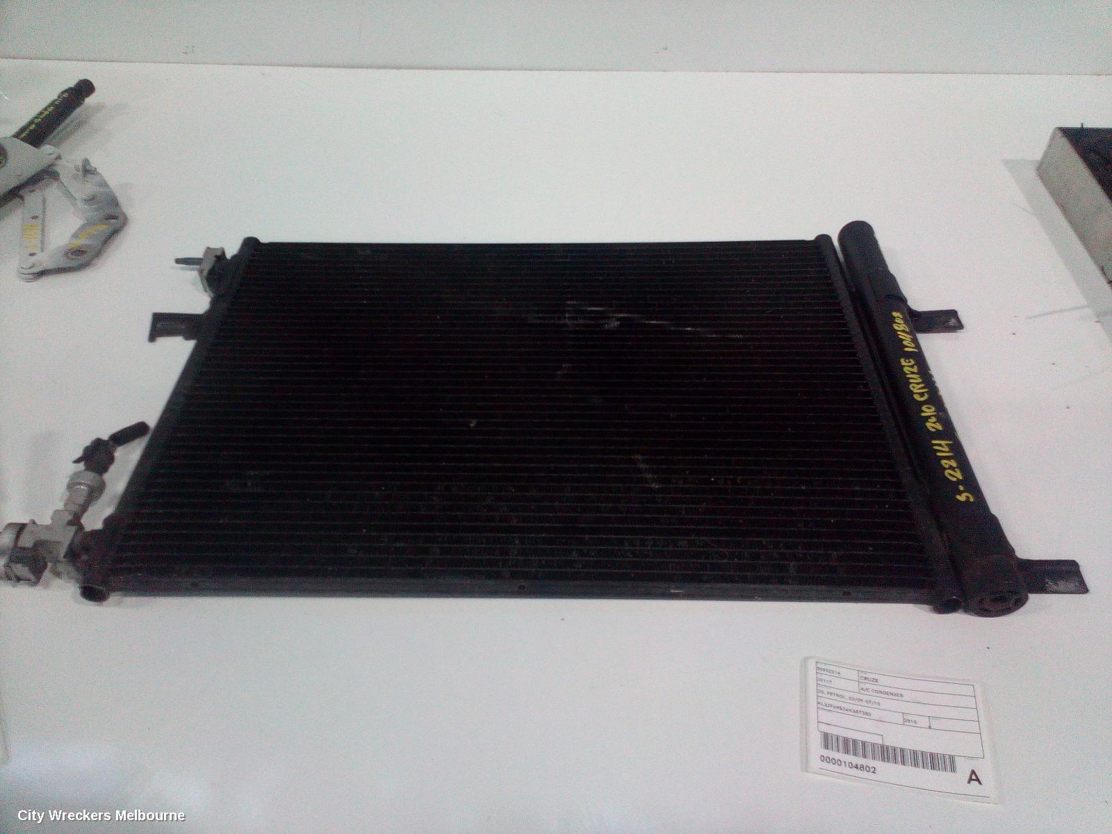 HOLDEN CRUZE 2010 A/C Condenser