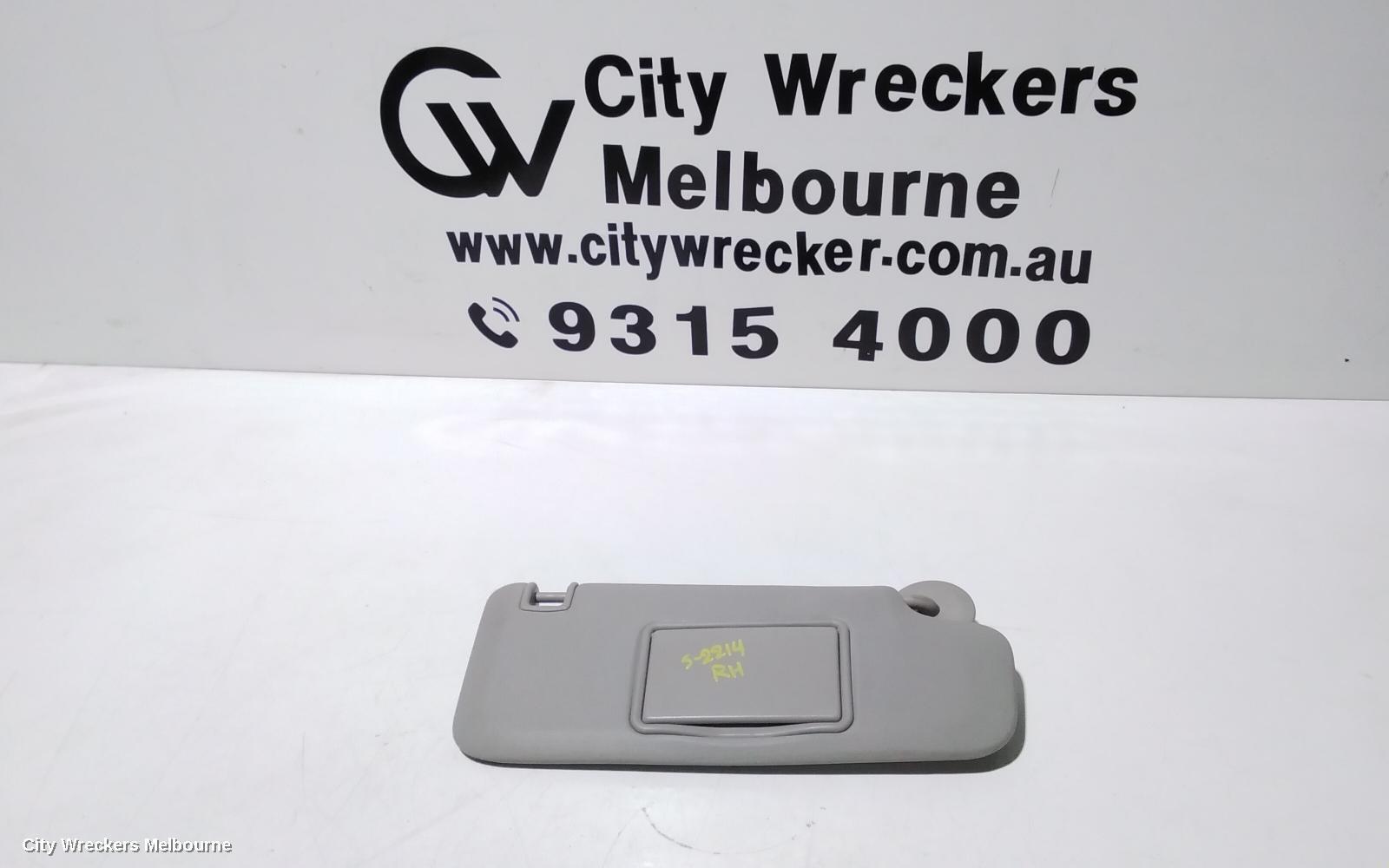 HOLDEN CRUZE 2010 Sunvisor