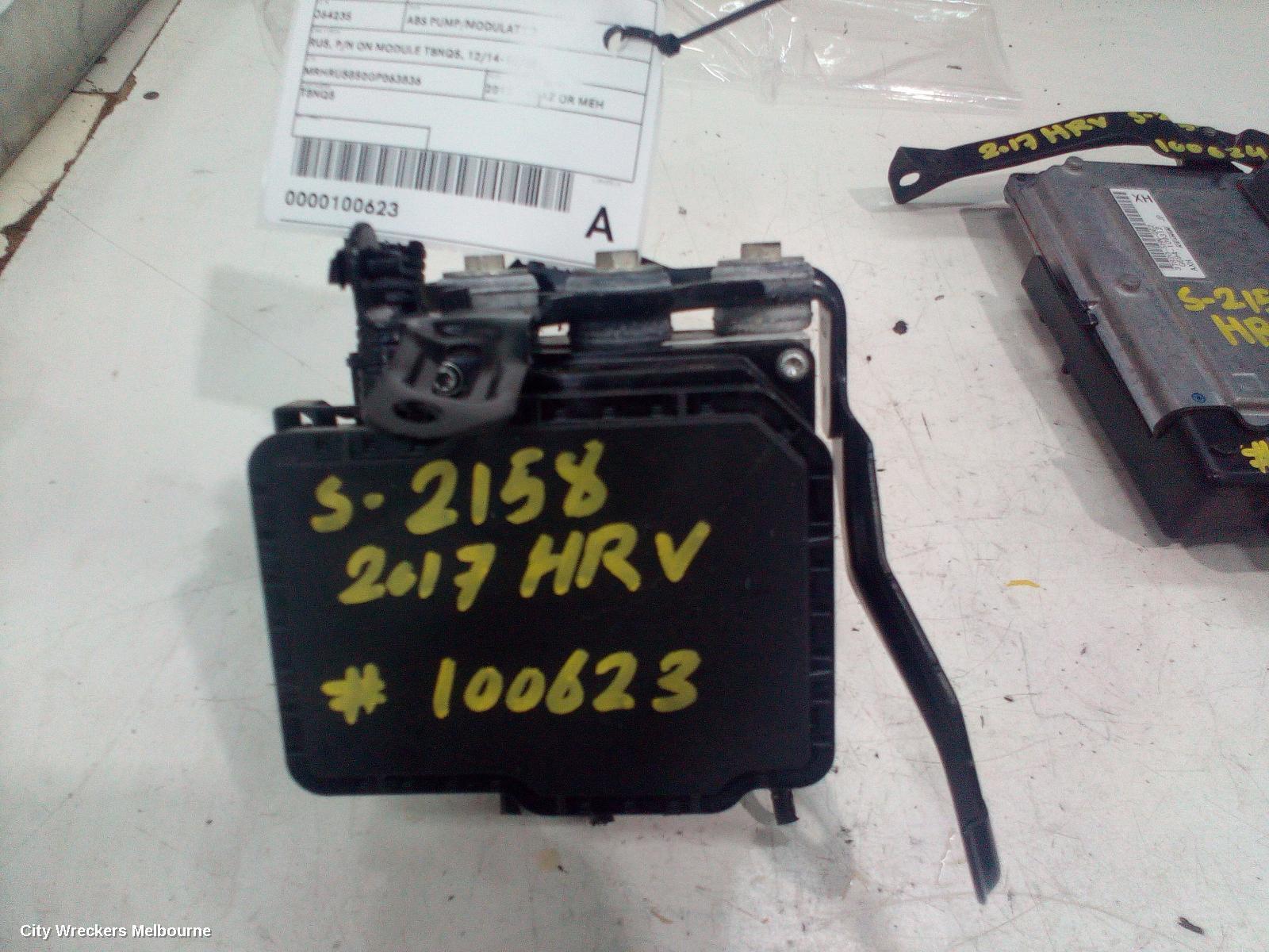 HONDA HRV 2017 Abs Pump/Modulator