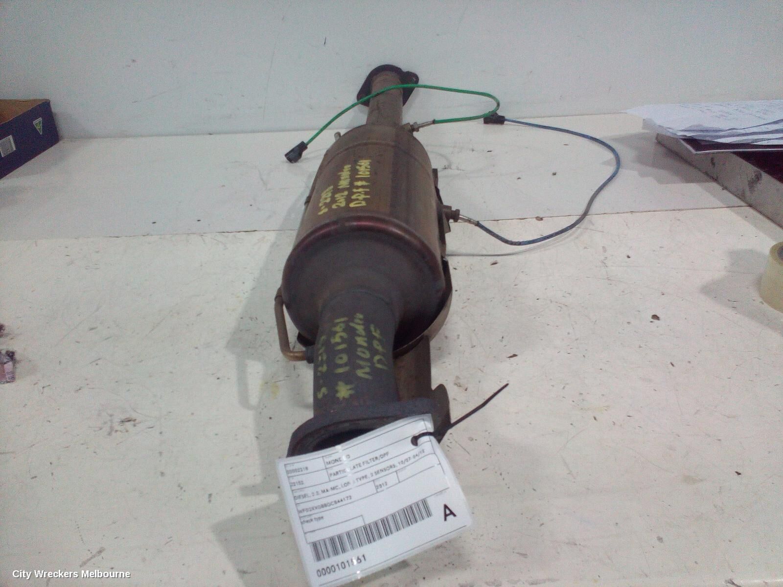 FORD MONDEO 2012 Particulate Filter/Dpf