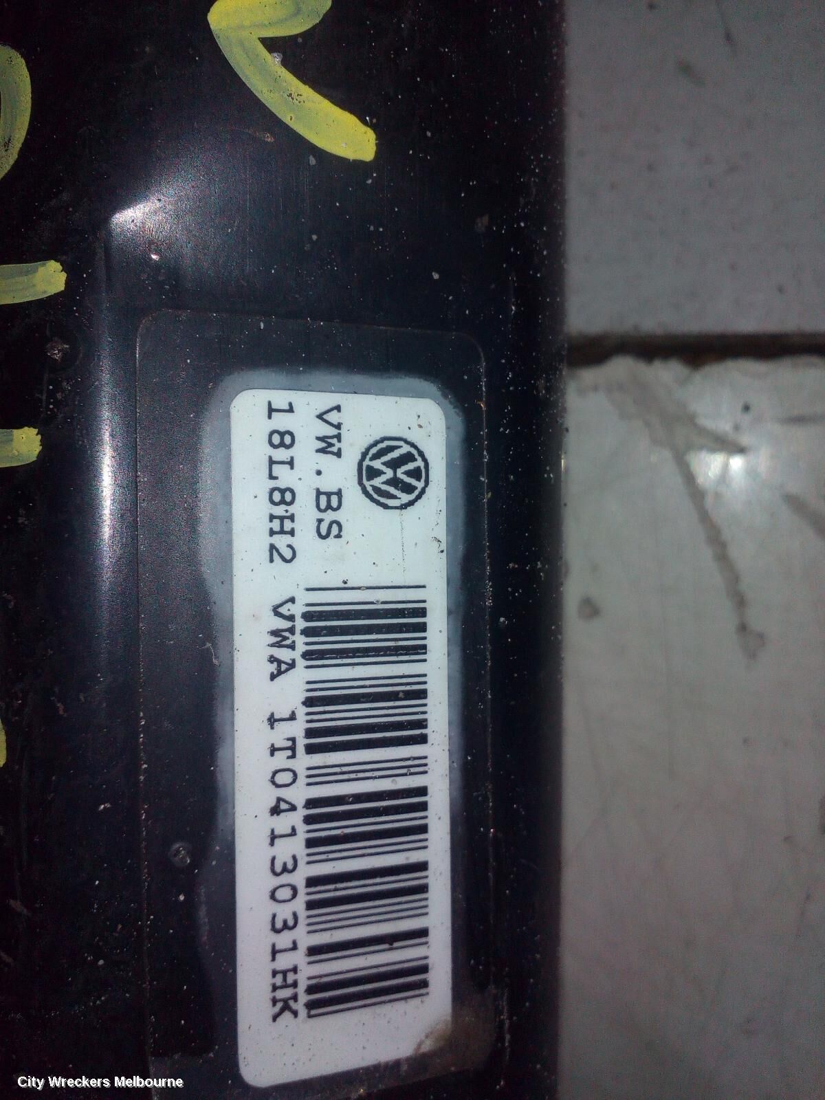 VOLKSWAGEN GOLF 2009 Left Front Strut