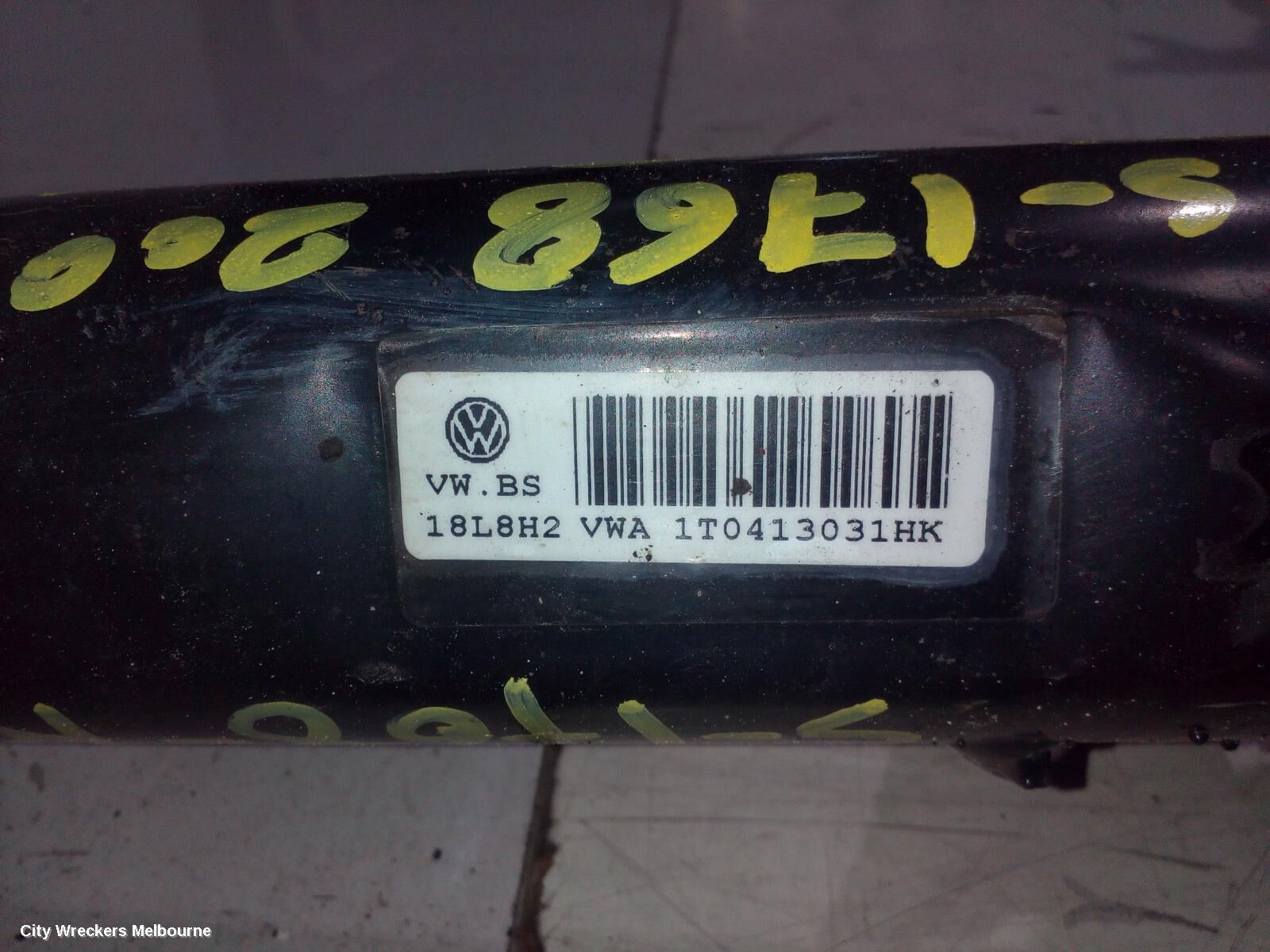 VOLKSWAGEN GOLF 2009 Right Front Strut