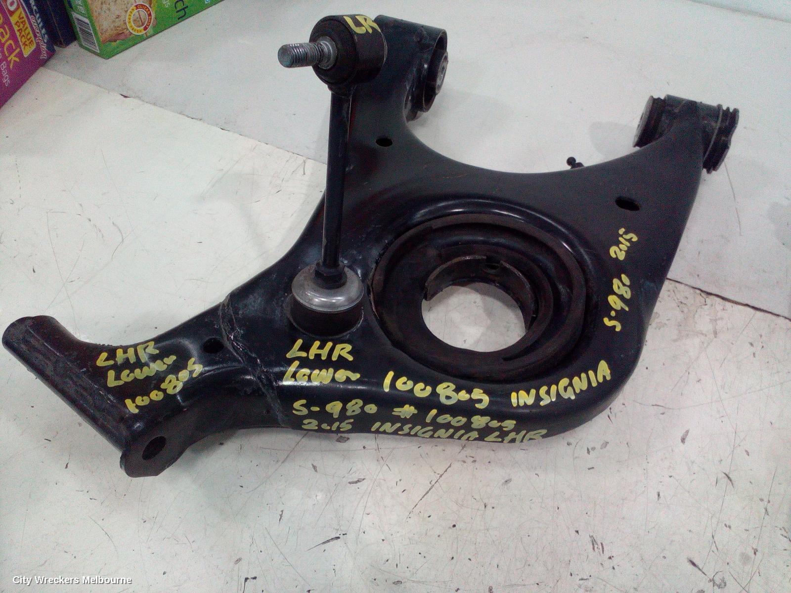 HOLDEN INSIGNIA 2015 Right Rear Trailing Arm