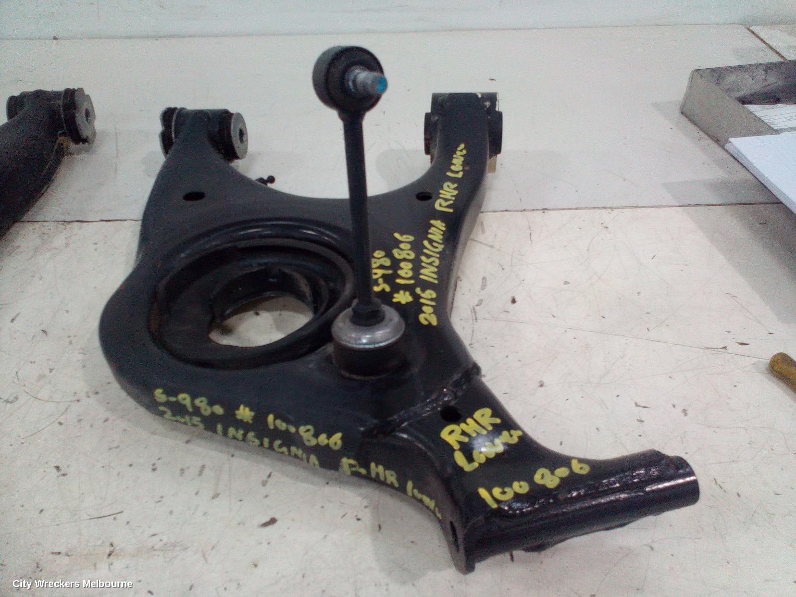 HOLDEN INSIGNIA 2015 Right Rear Trailing Arm