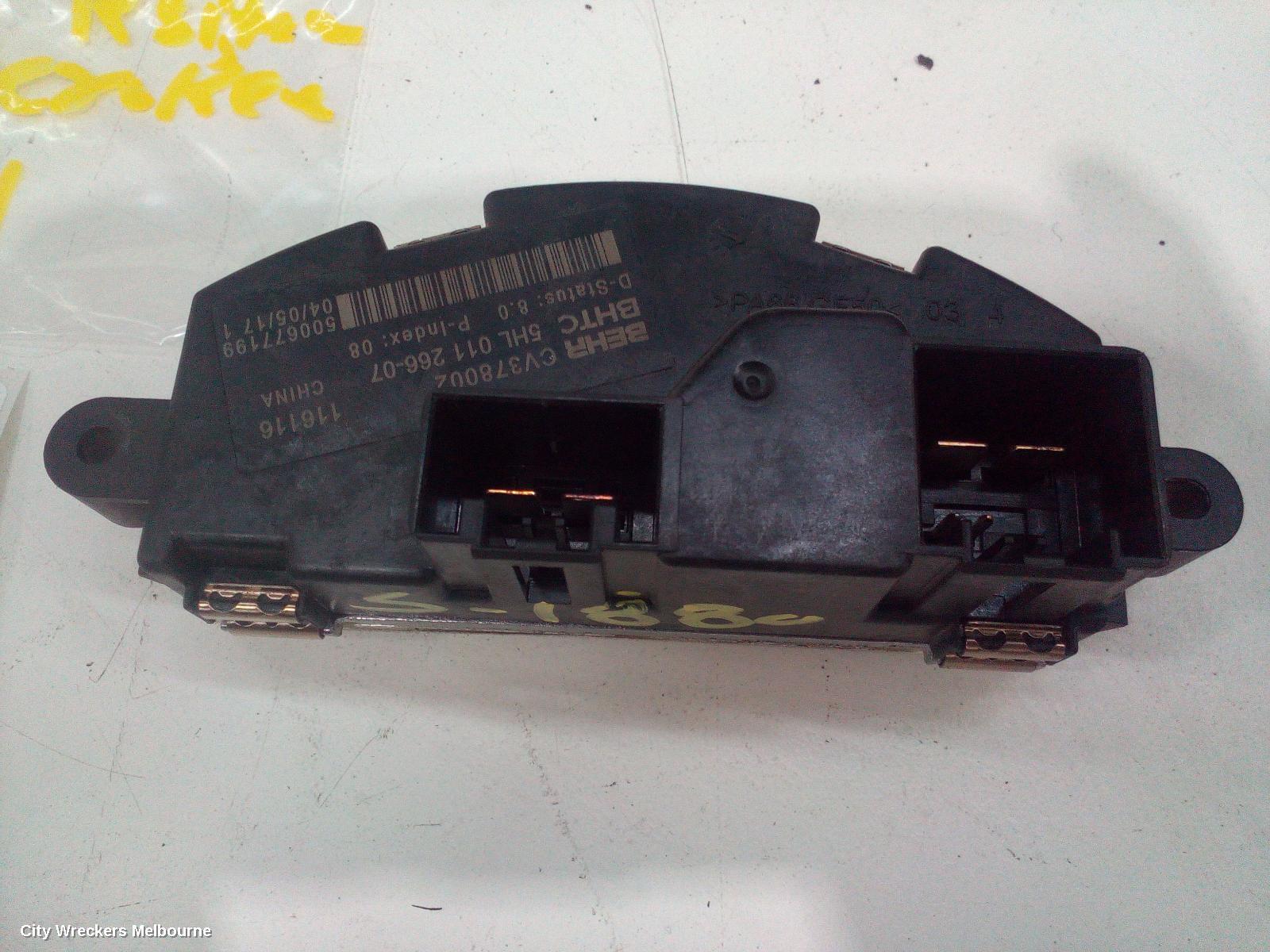 JEEP GRANDCHEROKEE 2017 Fan Speed Resistor