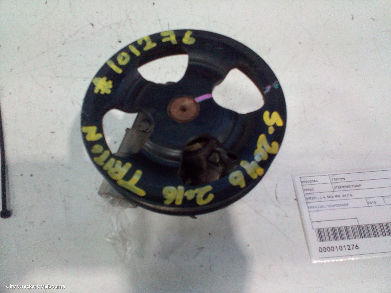 MITSUBISHI TRITON 2015 Steering Pump