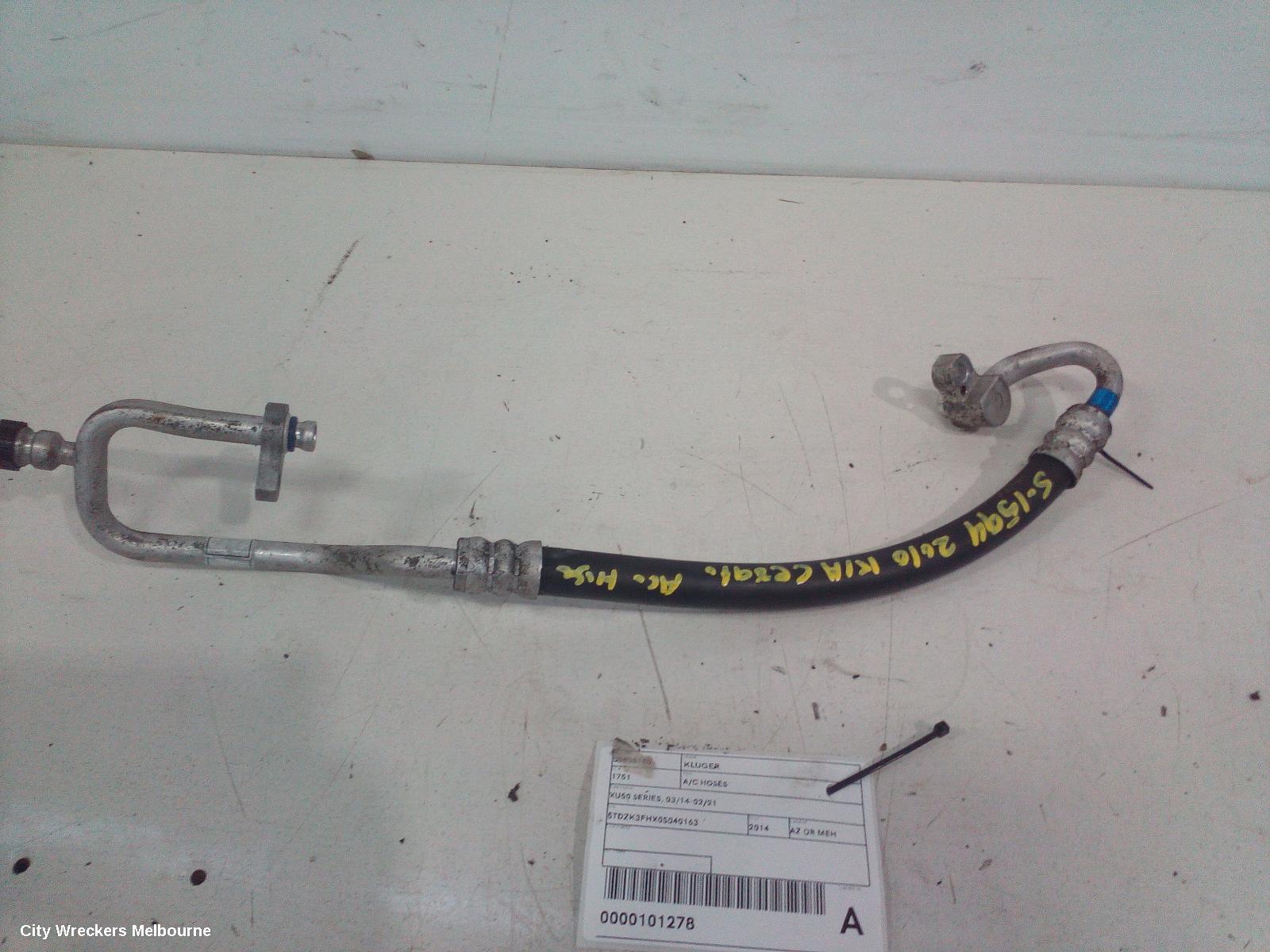 TOYOTA KLUGER 2014 A/C Hoses