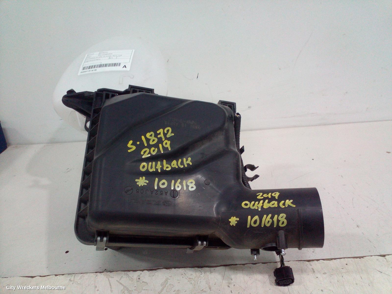 SUBARU OUTBACK 2019 Air Cleaner/Box