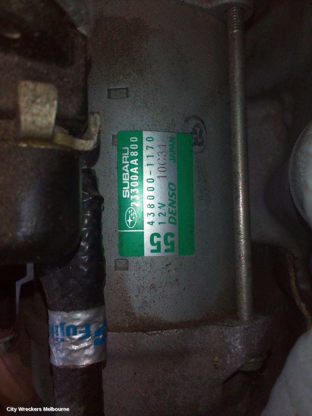 SUBARU OUTBACK 2019 Starter