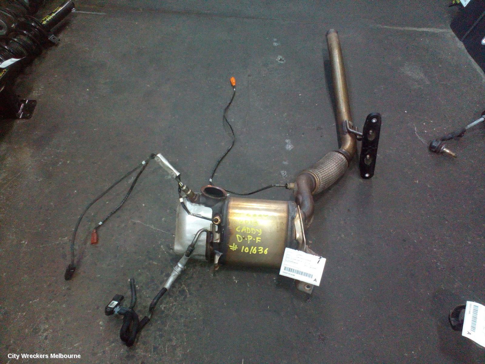 VOLKSWAGEN CADDY 2013 Particulate Filter/Dpf